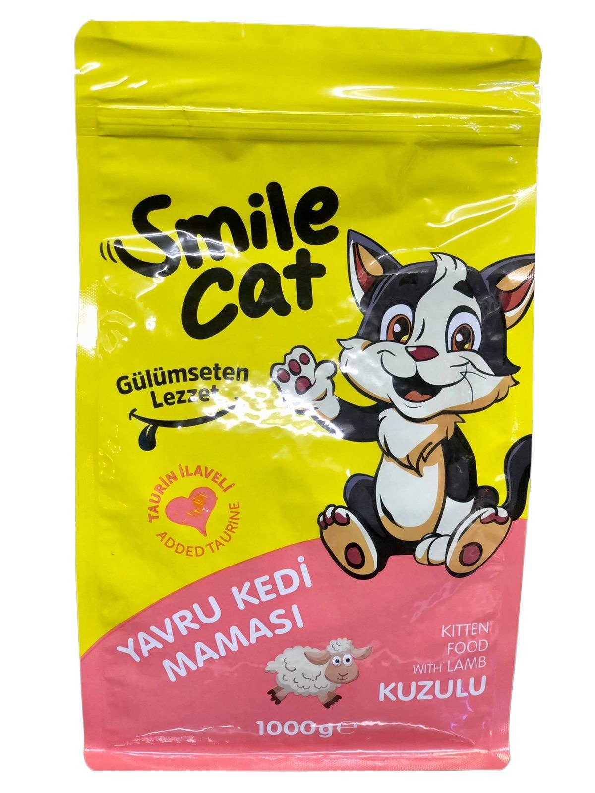 Smile Cat Kitten Cat Food Lamb 1kg